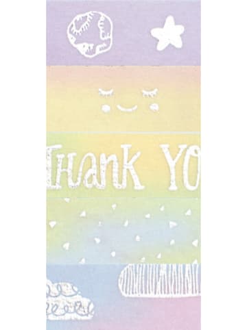 folia PAPER Taśmy klejące "Hotfoil Rainbow" ze wzorem - 5 x 5 m