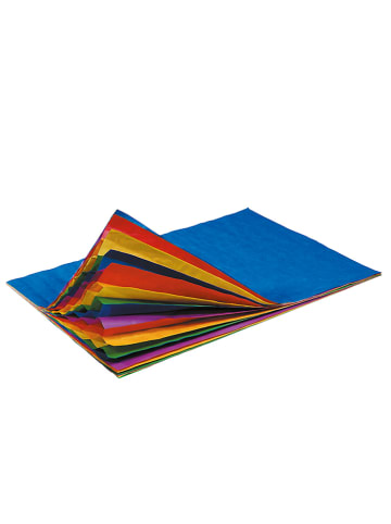 folia PAPER Wabenpapier "Regenbogen" in Bunt - 5 Blatt - (L)33 x (B)23 cm