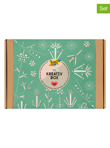 folia PAPER 590-delige creativiteitsset "Wood mix" - vanaf 5 jaar