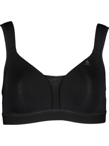 Odlo Biustonosz sportowy "Comfort High" w kolorze czarnym
