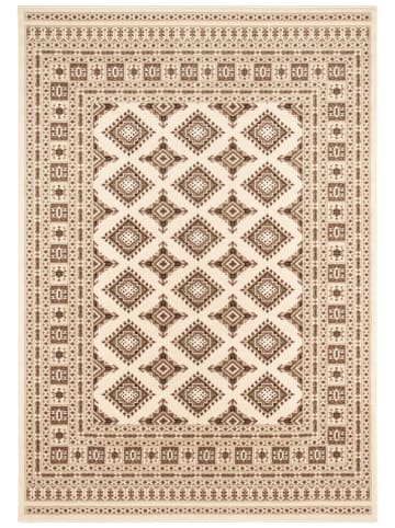 Nouristan Laagpolig tapijt "Sao Buchara" beige