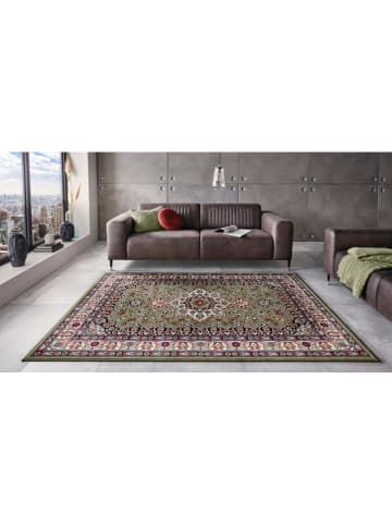 Nouristan Kurzflor-Teppich "Parun" in Grün