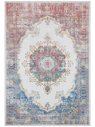 Nouristan Webteppich "Oriental Design" in Blau/ Rot