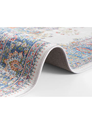 Nouristan Geweven tapijt "Oriental Design" blauw/rood