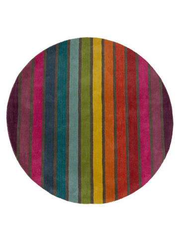 Flair Rugs Woll-Teppich in Bunt