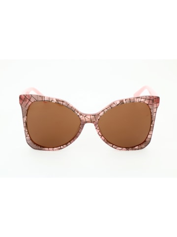 Karl Lagerfeld Damen-Sonnenbrille in Rosa/ Braun