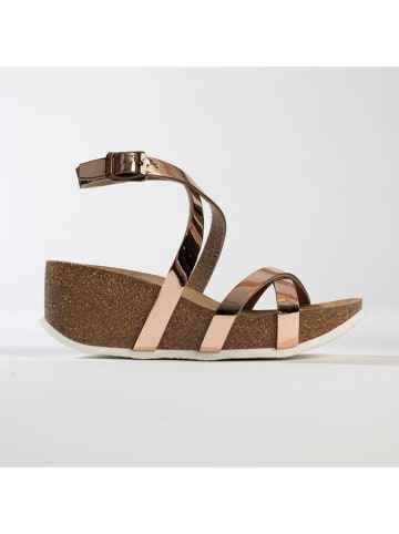 BACKSUN Sleehaksandalen roségoudkleurig