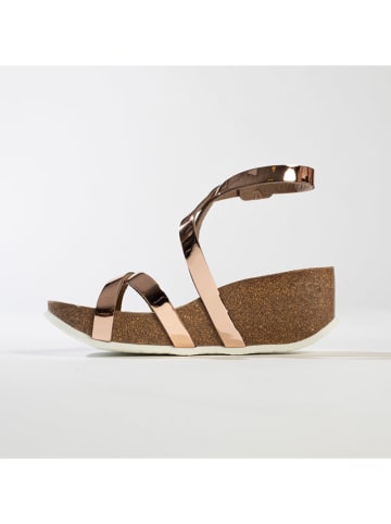 BACKSUN Sleehaksandalen roségoudkleurig