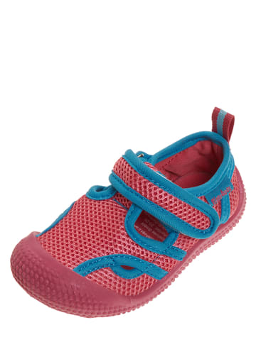Playshoes Buty kąpielowe w kolorze różowo-niebieskim