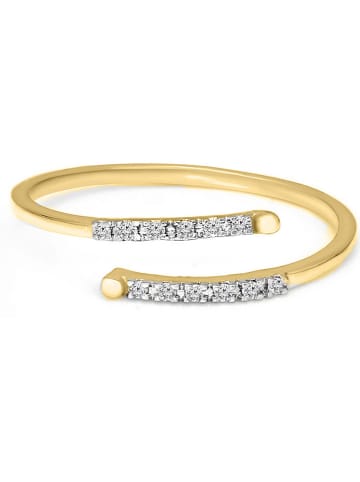 Vittoria Jewels Złoty pierścionek z diamentami