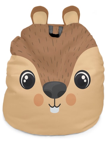 Folkifreckles Zitzak "Ardilla" lichtbruin - (L)50 x (H)60 x (D)50 cm