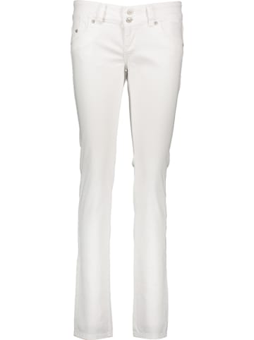 LTB Dżinsy "Molly"- Super Slim fit - w kolorze białym