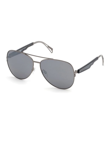 Just Cavalli Okulary przeciwsłoneczne unisex w kolorze antracytowym