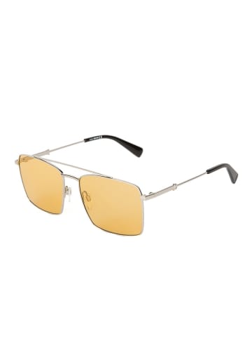 Just Cavalli Okulary przeciwsłoneczne unisex w kolorze srebrno-żółtym