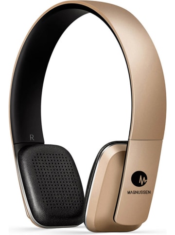 MAGNUSSEN Słuchawki nauszne Bluetooth "H4" w kolorze złotym