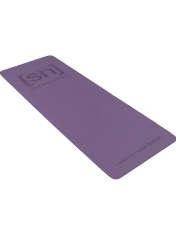 super.natural Yogamat paars - (L)173 x (B)61 x (H)0,6 cm