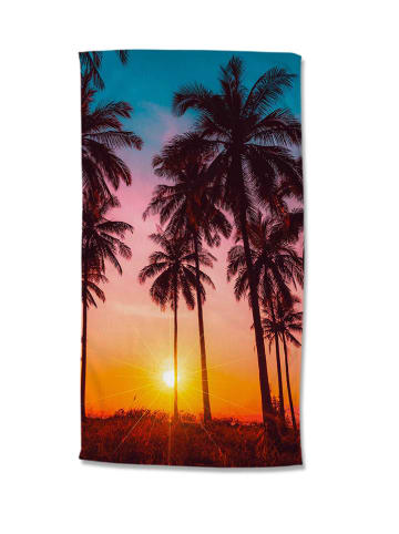 Good Morning Ręcznik plażowy "Bora Bora" ze wzorem