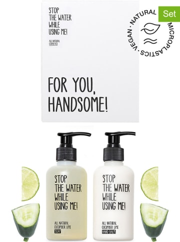 STOP THE WATER WHILE USING ME! 2tlg. Handpflege-Set "Cucumber Lime", je 200 ml