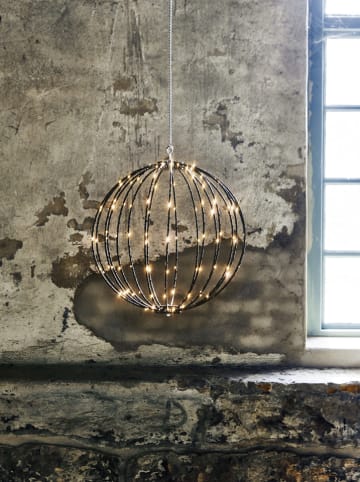 STAR Trading LED-Dekohänger "Mounty" in Schwarz - Ø 40 cm