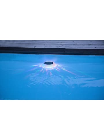 STAR Trading LED-Solar-Schwimmlicht "Pool Light" in Weiß - Ø 19 cm