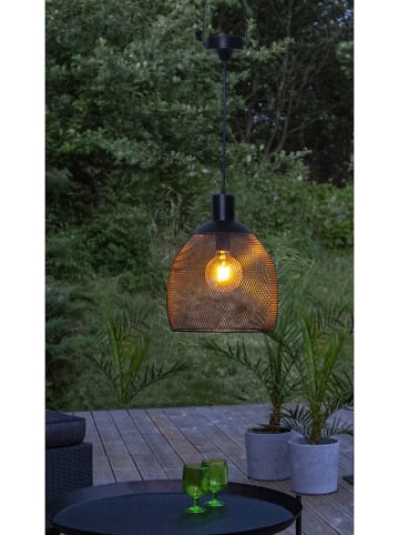 STAR Trading Decoratieve ledsolarhanger "Sunlight" zwart - (B)29 x (H)35 cm