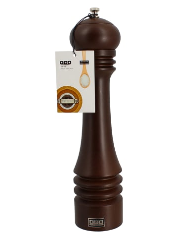 Ogo Living Młynek w kolorze ciemnobrązowym do soli - wys. 30 cm