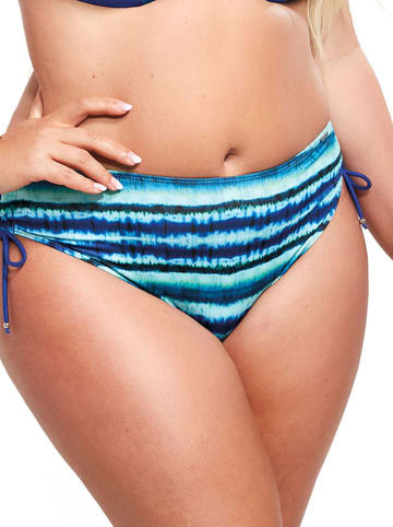 Kris Line Bikini-Hose "Hokkaido" in Blau/ Türkis
