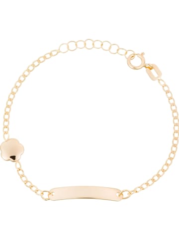 L instant d Or Gold-Armkette "Barre dorée" mit Schmuckelementen