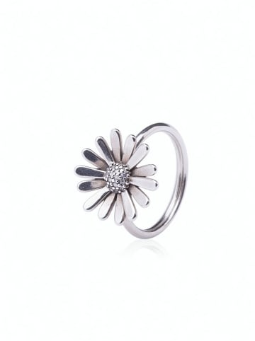 Pandora Silber-Ring mit Edelsteinen