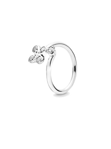 Pandora Silber-Ring mit Edelsteinen