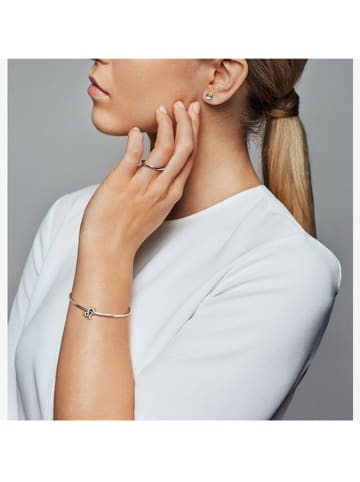 Pandora Silber-Bead mit Edelsteinen