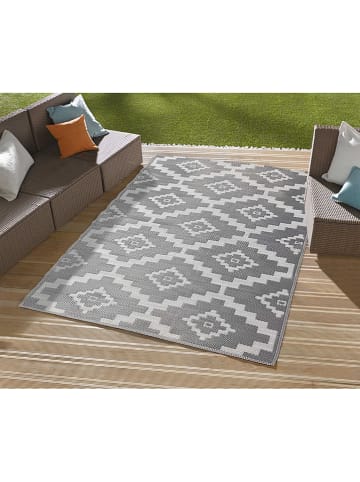Nazar Indoor-/outdoor-tapijt "Scoobi" grijs/wit