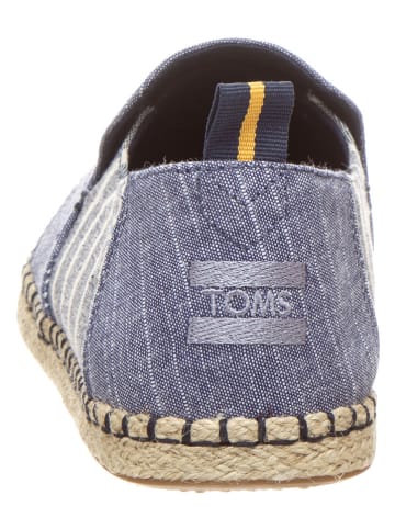 TOMS Espadrilles blauw