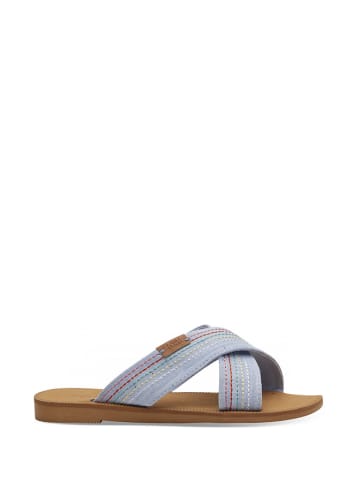 TOMS Pantoletten in Hellblau