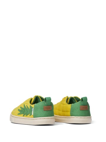 TOMS Sneakersy w kolorze żółto-zielonym