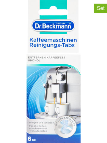 Dr. Beckmann 3er-Set: Kaffemaschinen-Reinigungs-Tabs, 3x 9,6 g