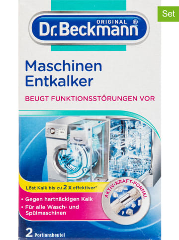 Dr. Beckmann 3er-Set: Maschinen-Entkalker, je 100 g
