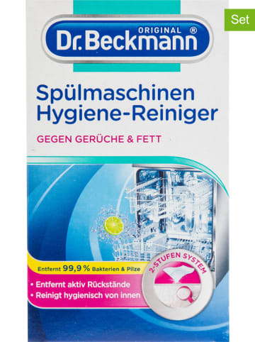 Dr. Beckmann 3er-Set: Spülmaschinen-Hygiene-Reiniger, je 75 g
