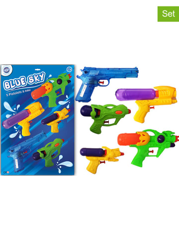 Blue Sky 5er-Set: Wasserpistolen - ab 3 Jahren