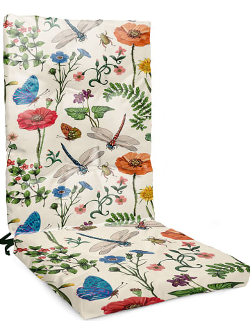 Madre Selva Podkładka w kolorze beżowym ze wzorem na krzesło - 105 x 45 cm