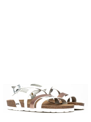BAYTON Sandalen "Gerone" in Weiß/ Roségold
