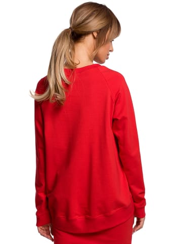 made of emotion Sweatshirt rood