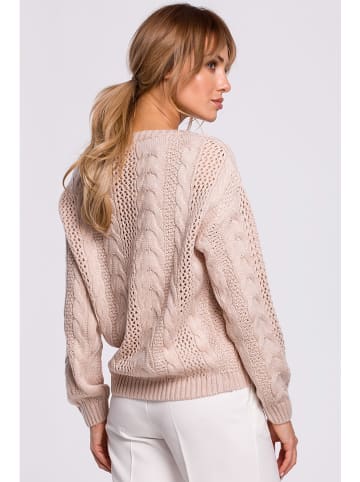 made of emotion Pullover in Beige