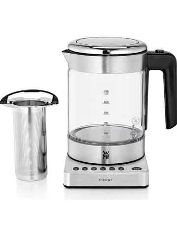 WMF Wasserkocher "KüchenMinis - Vario" in Silber/ Transparent - 1 l