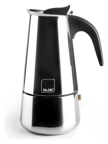 Ibili Espressokocher ''Moca'' in Silber - 460 ml
