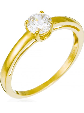 OR ÉCLAT Gouden ring "Raffinée" met edelstenen