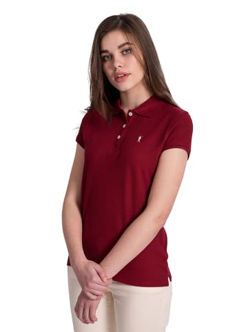 Polo Club Poloshirt bordeaux