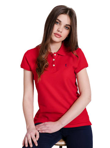 Polo Club Poloshirt rood