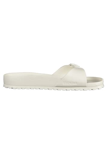 Birkenstock Pantoletten "Madrid" in Weiß - Weite N