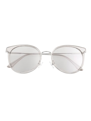 Bertha Damskie okulary przeciwsłoneczne "Brielle" w kolorze srebrnym